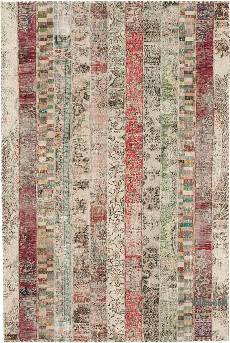 Alfombra Turca de Retazos - 203 cm x 305 cm - K0051182