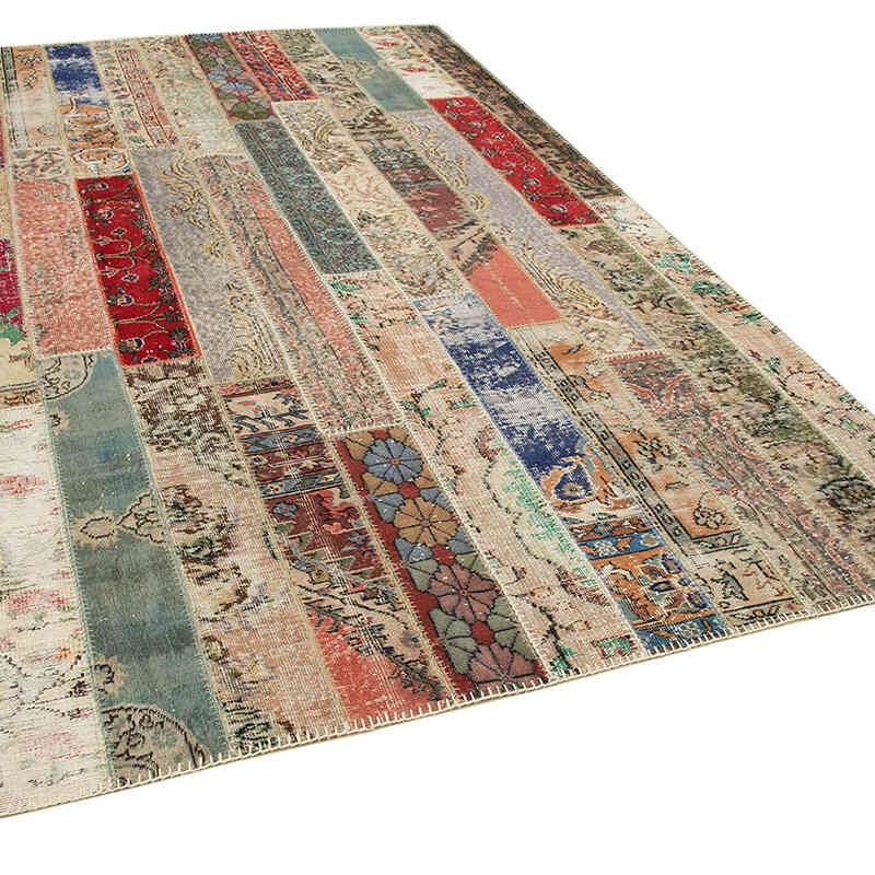 Alfombra Turca de Retazos - 199 cm x 305 cm - K0051192