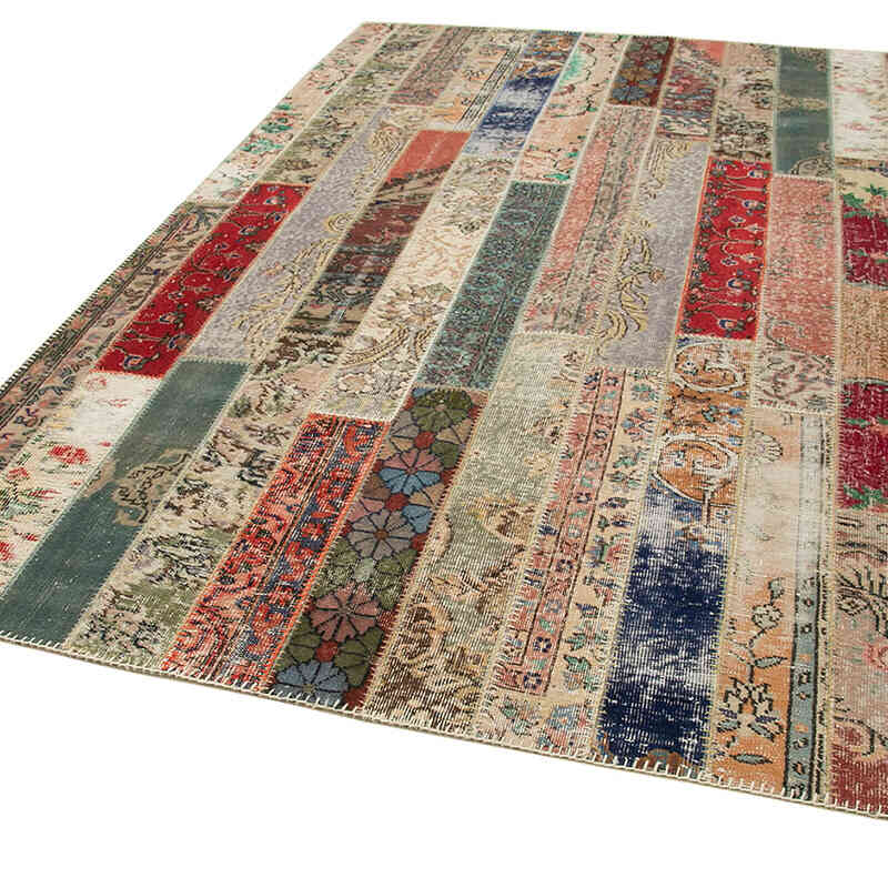 Alfombra Turca de Retazos - 199 cm x 305 cm - K0051192