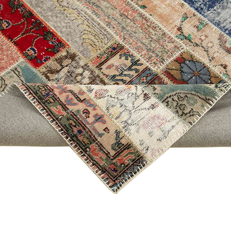 Alfombra Turca de Retazos - 199 cm x 305 cm - K0051192