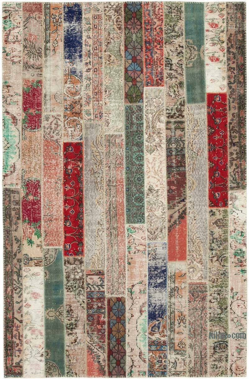 Alfombra Turca de Retazos - 199 cm x 305 cm - K0051192
