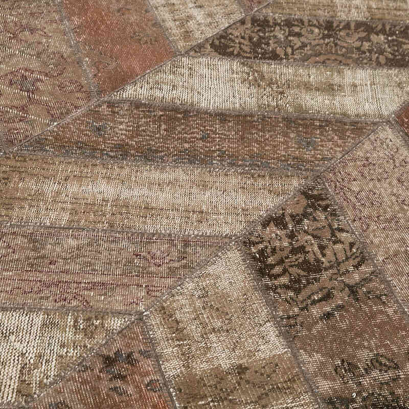 Boyalı Patchwork Halı - 247 cm x 309 cm - K0051253