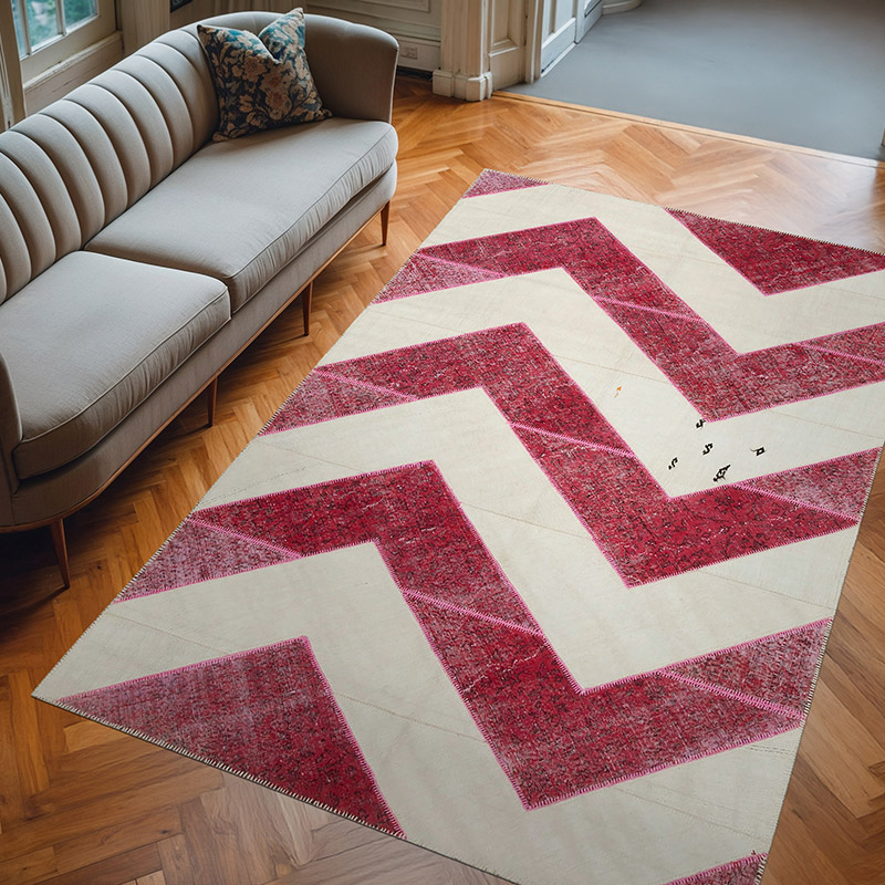 Alfombra Turca de Retazos - 201 cm x 310 cm - K0051281