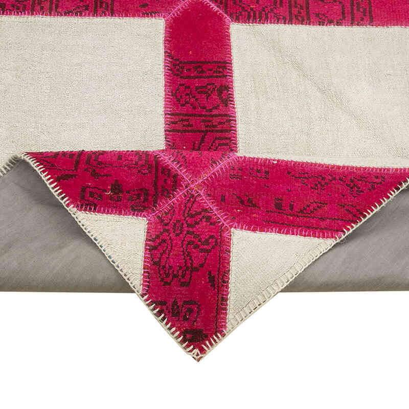 Patchwork El Dokuma Halı - 199 cm x 293 cm - K0051307