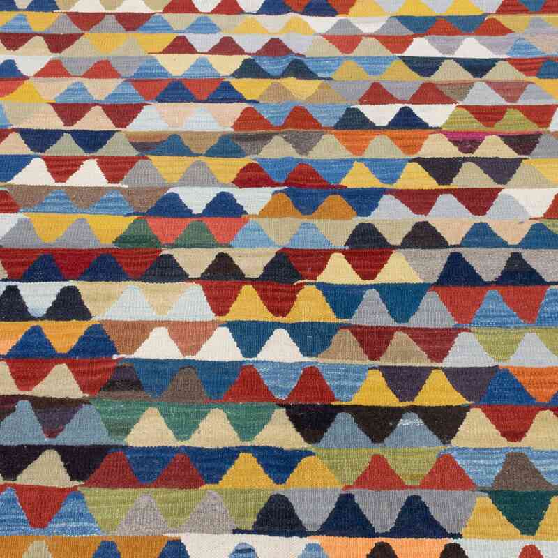 Multicolor New Handwoven Turkish Kilim Rug - 4' 2" x 6' 2" (50" x 74") - K0051349