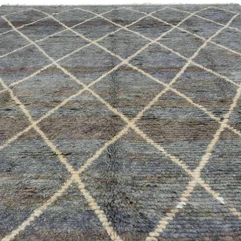Alfombra "Tulu" de estilo marroquí anudada a mano - 285 cm x 366 cm - K0051364