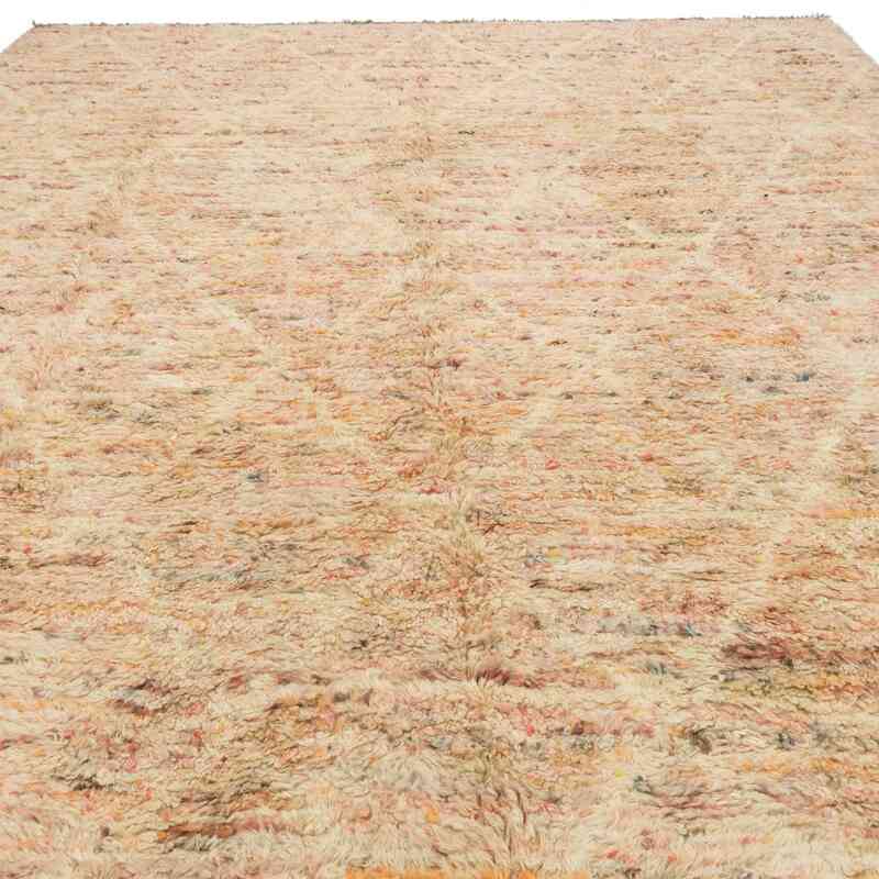 New Moroccan Style Hand-Knotted Tulu Rug - 8' 6" x 11' 10" (102" x 142") - K0051366