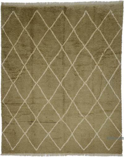 Moroccan Style Hand-Knotted Tulu Rug - 8' 5" x 10' 4" (101 in. x 124 in.)