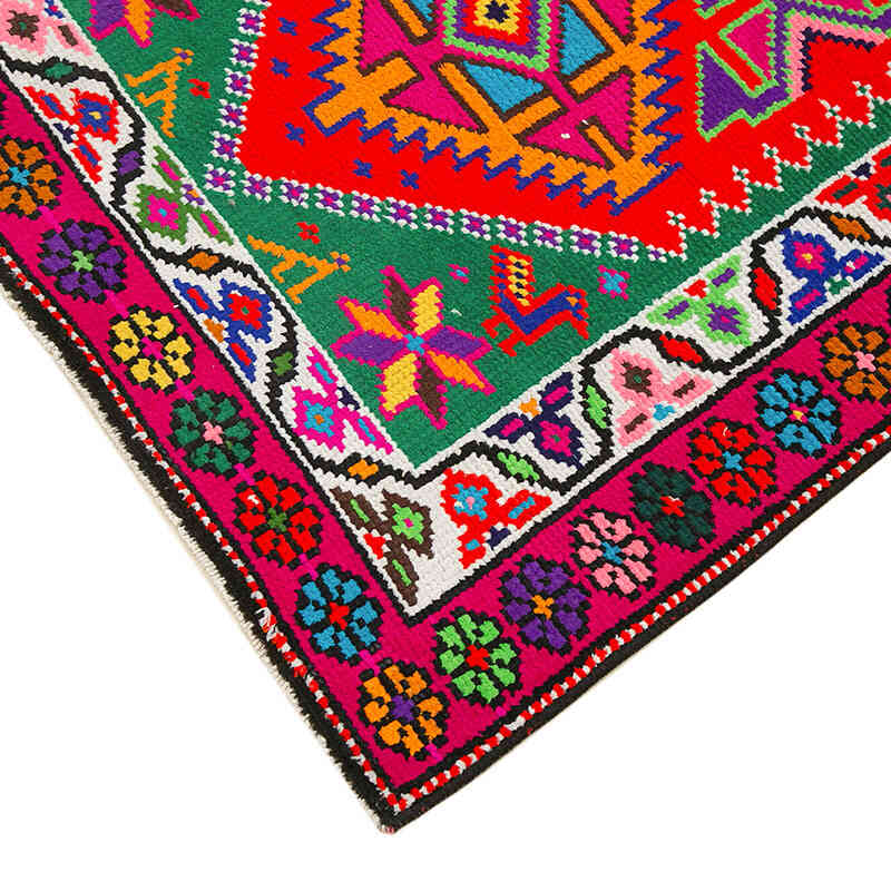 Alfombra Vintage de pasillo - 82 cm x 370 cm - K0051401