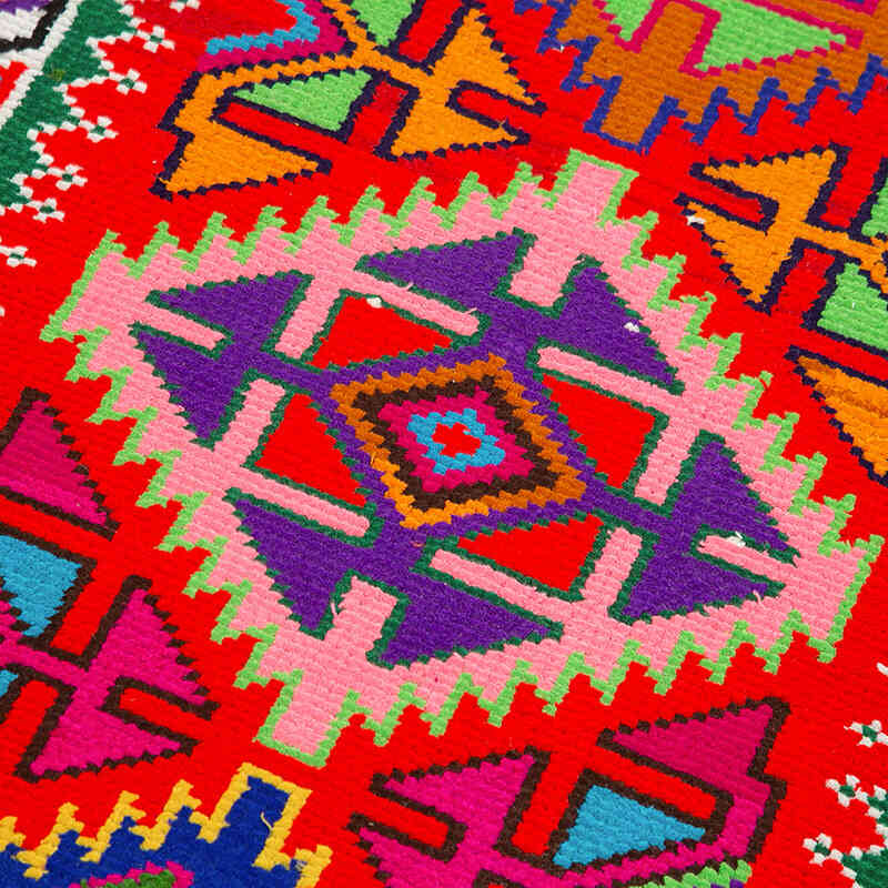 Alfombra Vintage de pasillo - 82 cm x 370 cm - K0051401
