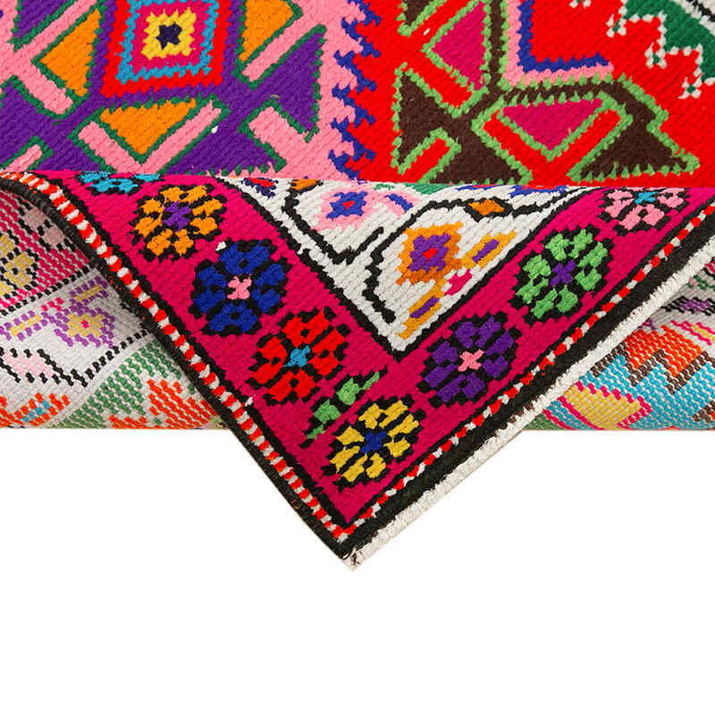 Alfombra Vintage de pasillo - 82 cm x 370 cm - K0051401
