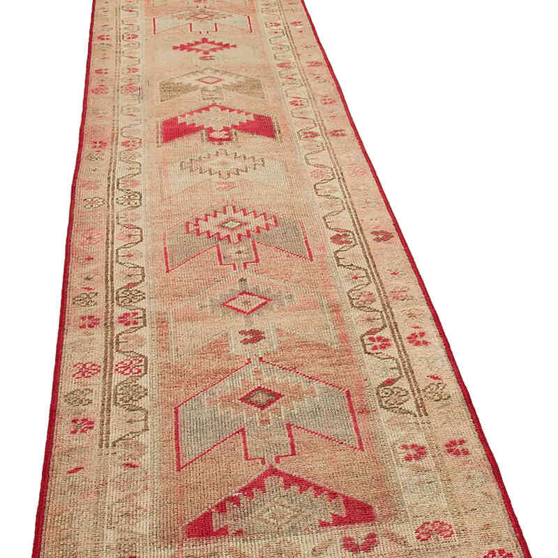 Vintage Anadolu Yolluk - 89 cm x 406 cm - K0051413