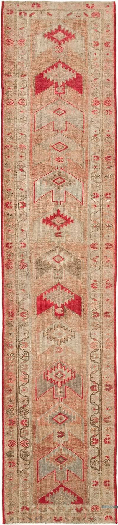 Alfombra Vintage de pasillo - 89 cm x 406 cm
