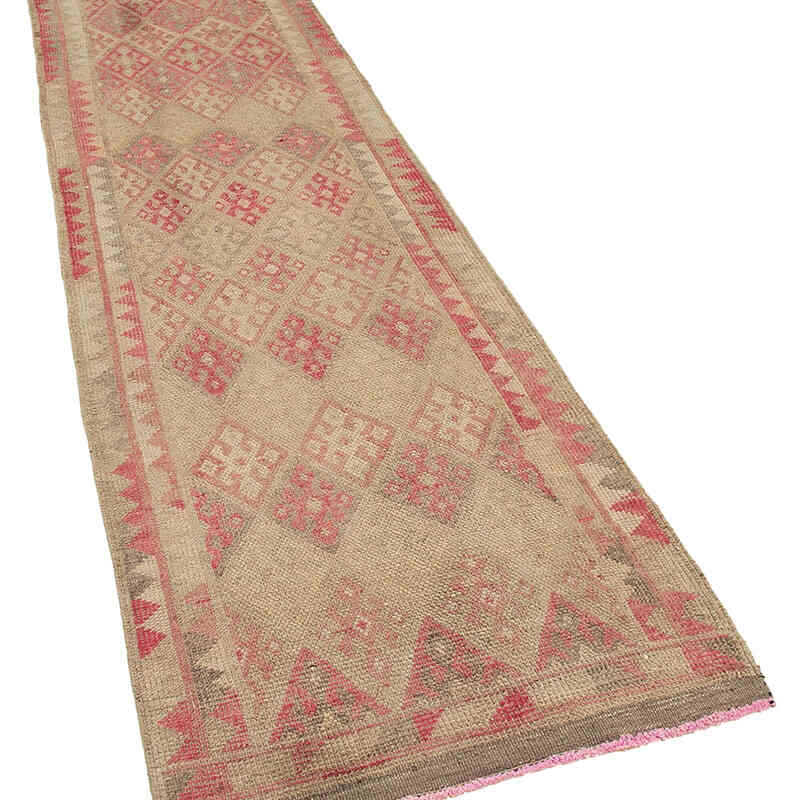 Alfombra Vintage de pasillo - 86 cm x 348 cm - K0051423