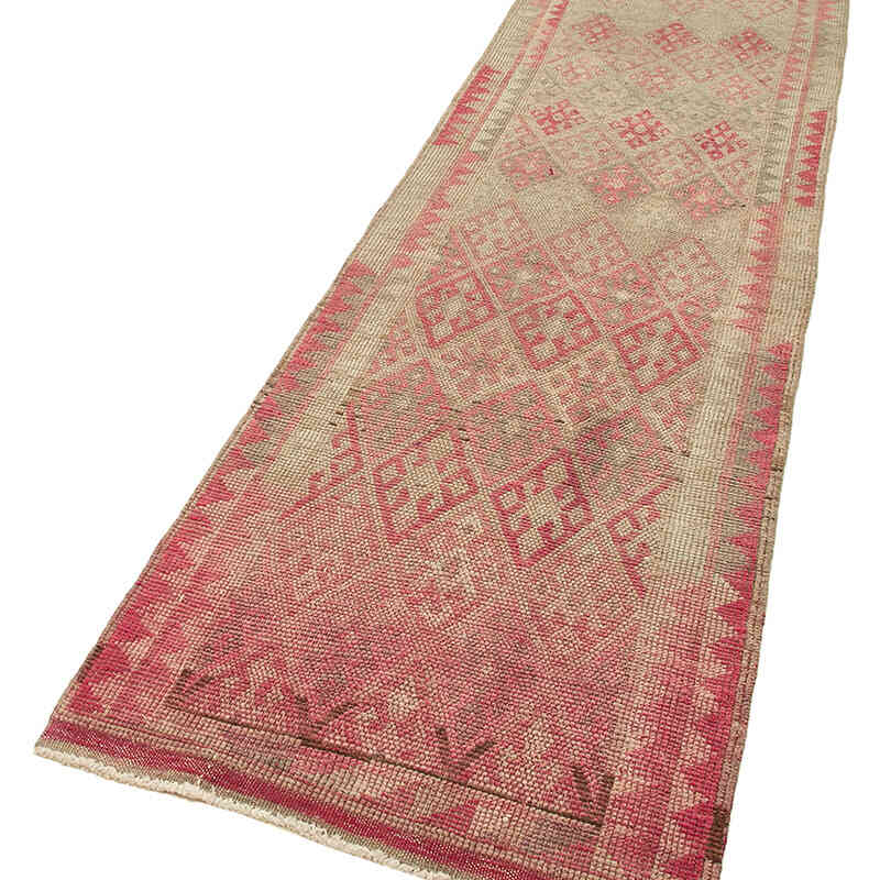 Alfombra Vintage de pasillo - 86 cm x 348 cm - K0051423