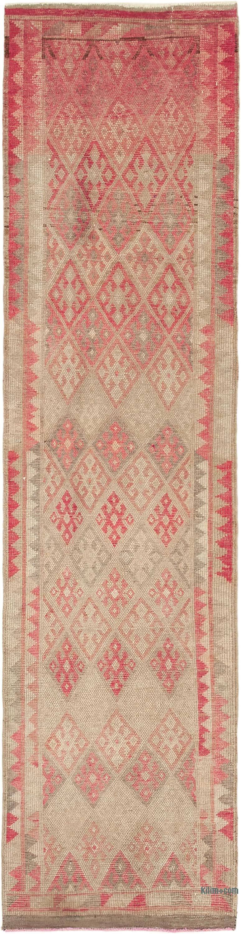 Alfombra Vintage de pasillo - 86 cm x 348 cm - K0051423