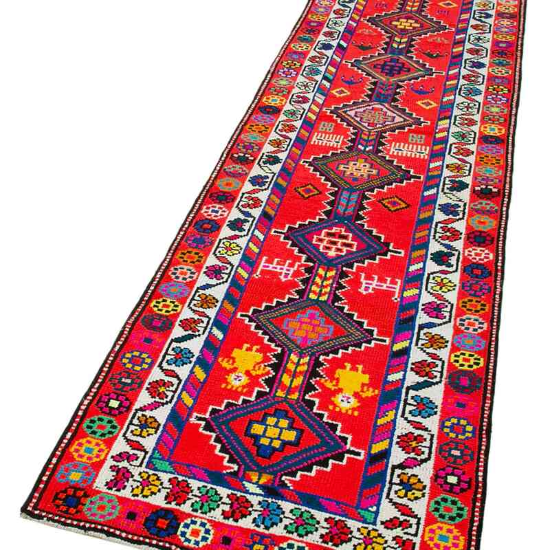 Vintage Anadolu Yolluk - 83 cm x 385 cm - K0051427