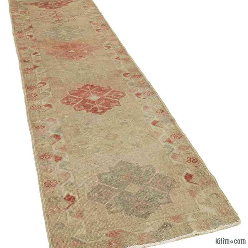 Alfombra Vintage de pasillo - 88 cm x 355 cm - K0051445