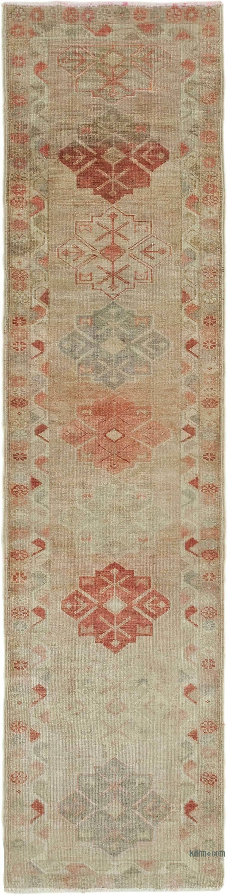 Alfombra Vintage de pasillo - 88 cm x 355 cm - K0051445