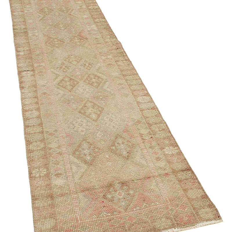 Vintage Tribal Runner Rug - 2' 8" x 11' 2" (32" x 134") - K0051454