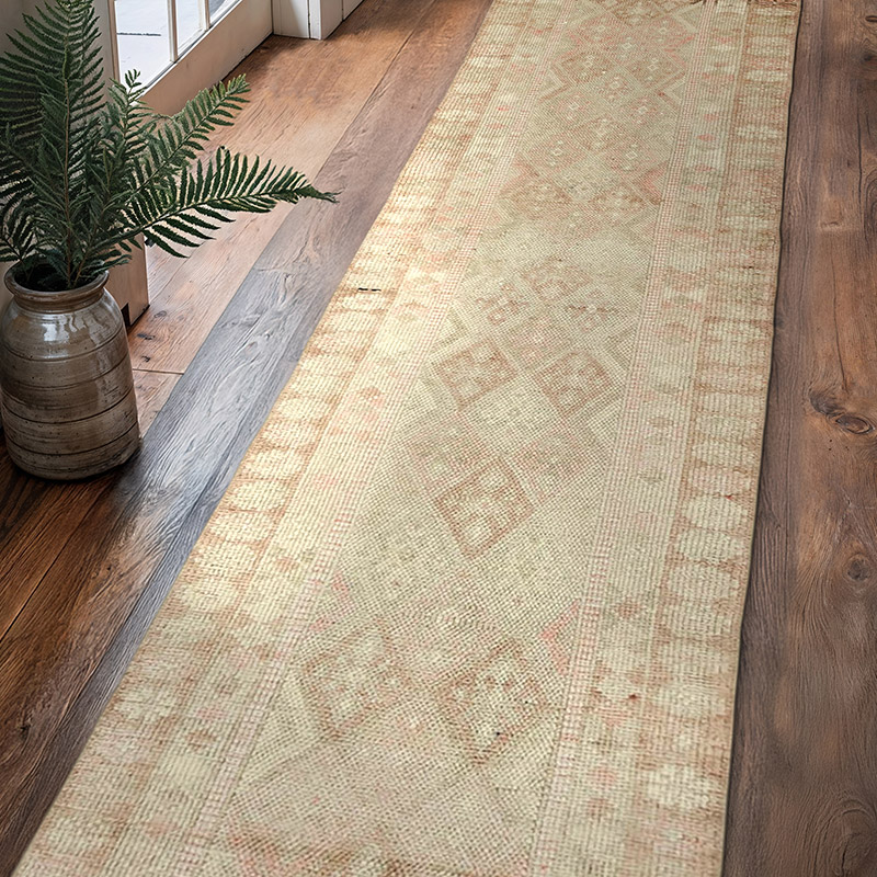Vintage Tribal Runner Rug - 2' 8" x 11' 2" (32" x 134") - K0051454