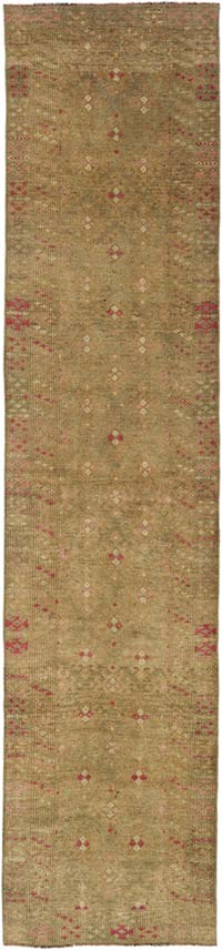 Vintage Anadolu Yolluk - 87 cm x 382 cm