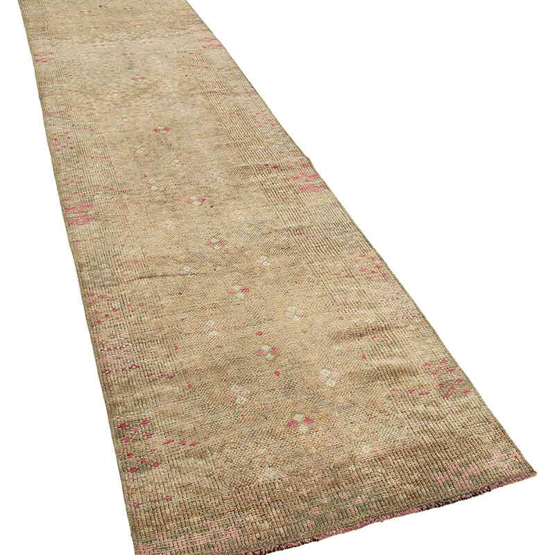 Vintage Turkish Runner Rug - 2' 10" x 12' 6" (34 in. x 150 in.) - K0051459