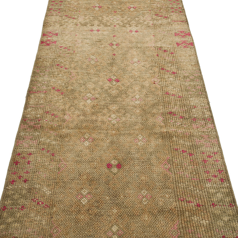 Alfombra Vintage de pasillo - 87 cm x 382 cm - K0051459