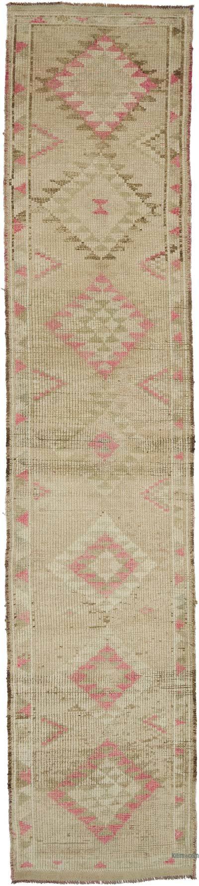 Alfombra Vintage de pasillo - 89 cm x 410 cm
