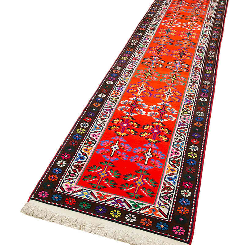 Alfombra Vintage de pasillo - 81 cm x 372 cm - K0051477