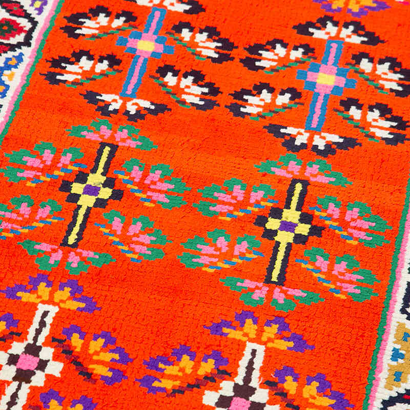 Alfombra Vintage de pasillo - 81 cm x 372 cm - K0051477