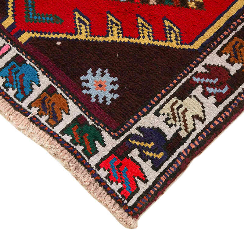 Vintage Tribal Runner Rug - 2' 11" x 11' 11" (35" x 143") - K0051488