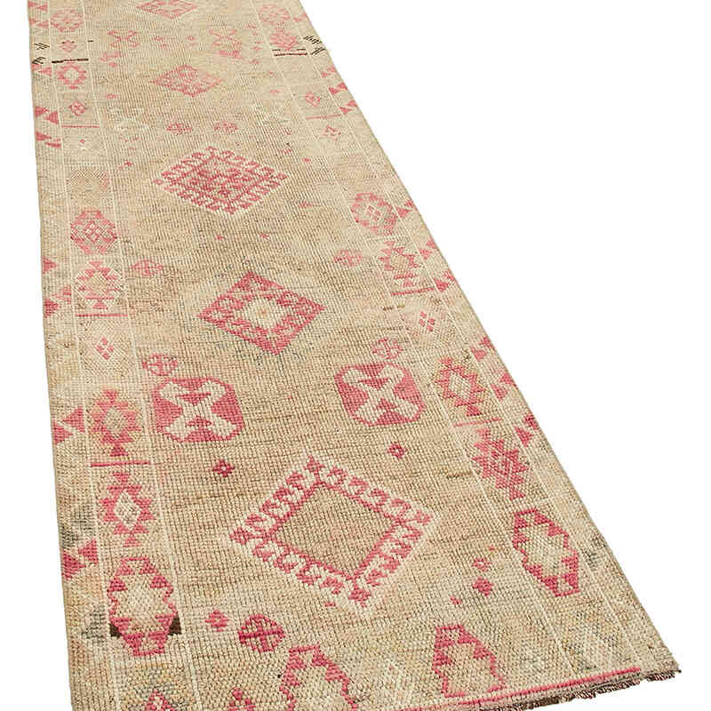 Vintage Anadolu Yolluk - 89 cm x 314 cm - K0051498
