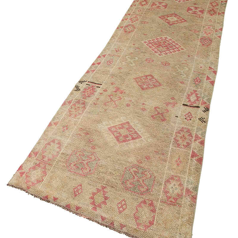 Vintage Anadolu Yolluk - 89 cm x 314 cm - K0051498