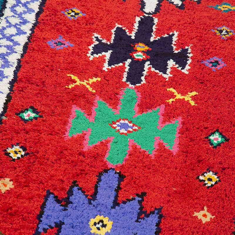 Alfombra Vintage de pasillo - 88 cm x 371 cm - K0051501