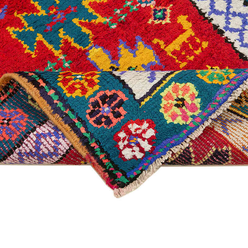 Alfombra Vintage de pasillo - 88 cm x 371 cm - K0051501