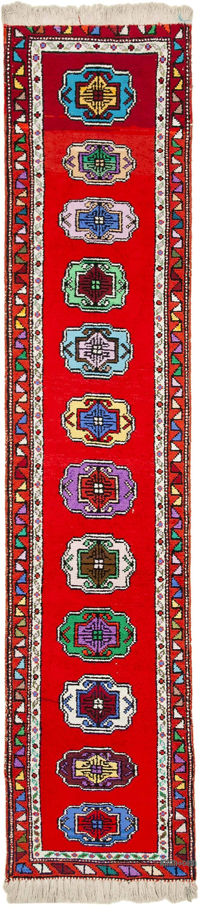 Alfombra Vintage de pasillo - 80 cm x 371 cm - K0051510