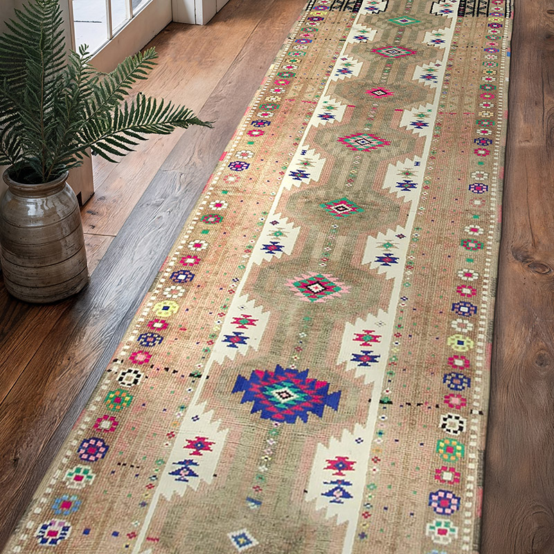 Vintage Anadolu Yolluk - 95 cm x 368 cm - K0051532