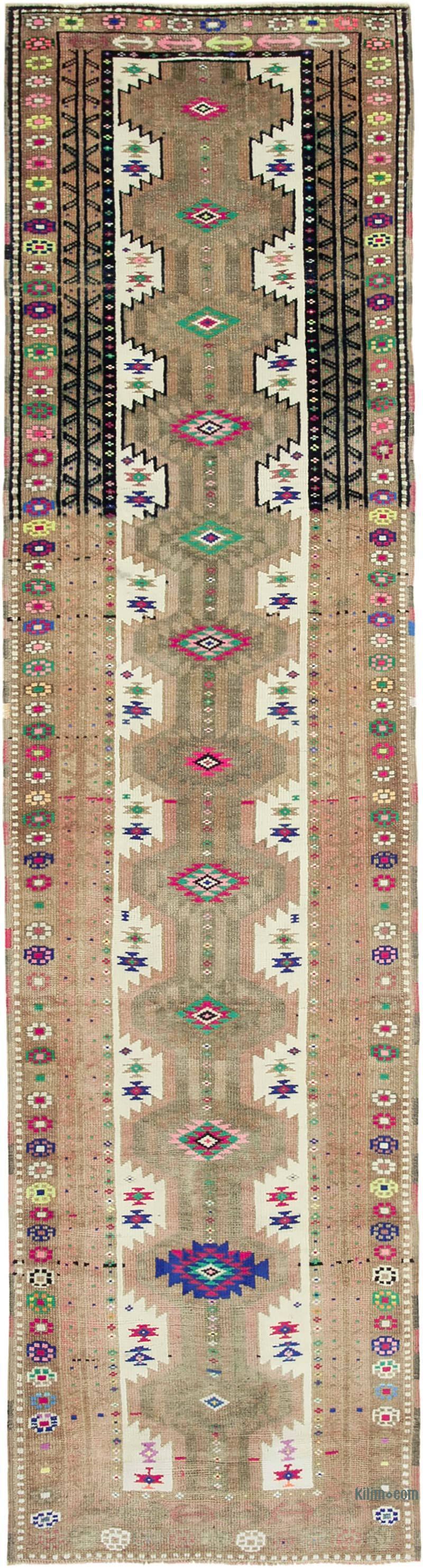 Vintage Anadolu Yolluk - 95 cm x 368 cm - K0051532