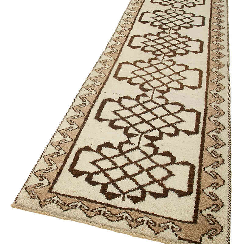 Vintage Tribal Runner Rug - 3' 3" x 10' 7" (39" x 127") - K0051536