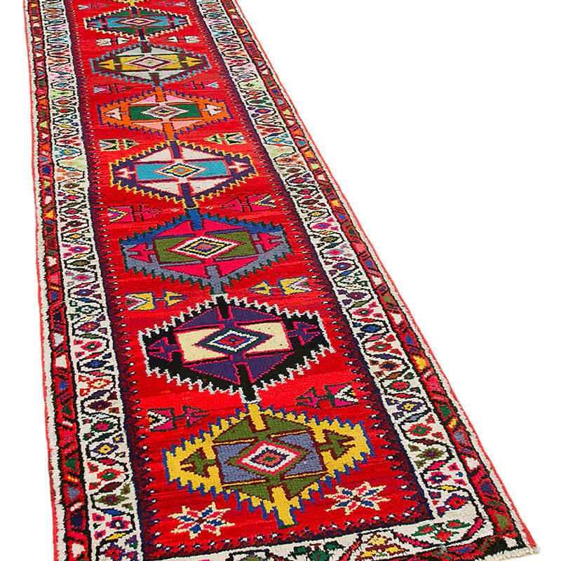 Vintage Anadolu Yolluk - 84 cm x 382 cm - K0051537