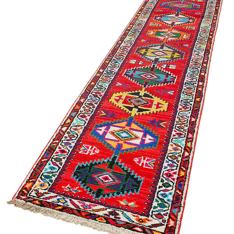 Vintage Anadolu Yolluk - 84 cm x 382 cm - K0051537