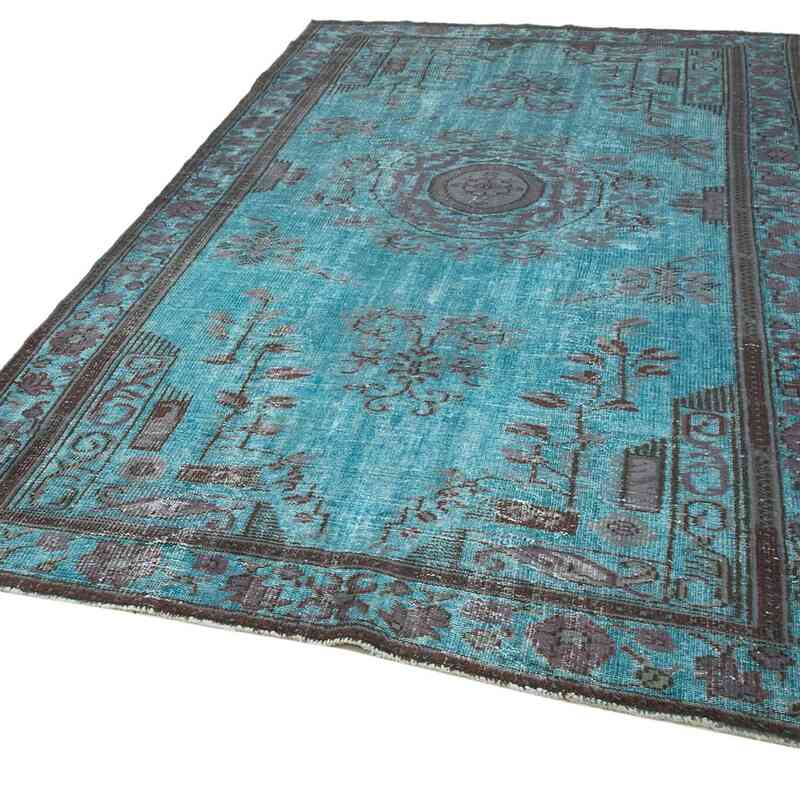 El Oyması Boyalı Halı - 197 cm x 321 cm - K0051564