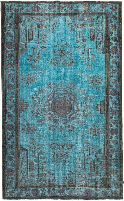 El Oyması Boyalı Halı - 197 cm x 321 cm