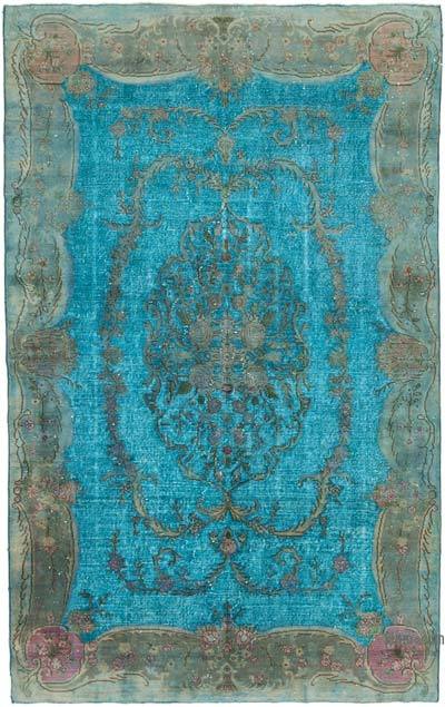 El Oyması Boyalı Halı - 198 cm x 313 cm