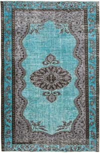 El Oyması Boyalı Halı - 180 cm x 275 cm
