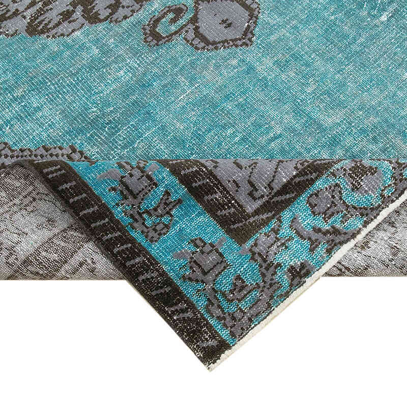 Hand Carved Over-Dyed Rug - 5' 11" x 9'  (71" x 108") - K0051579