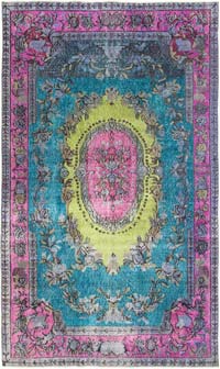 El Oyması Boyalı Halı - 174 cm x 298 cm