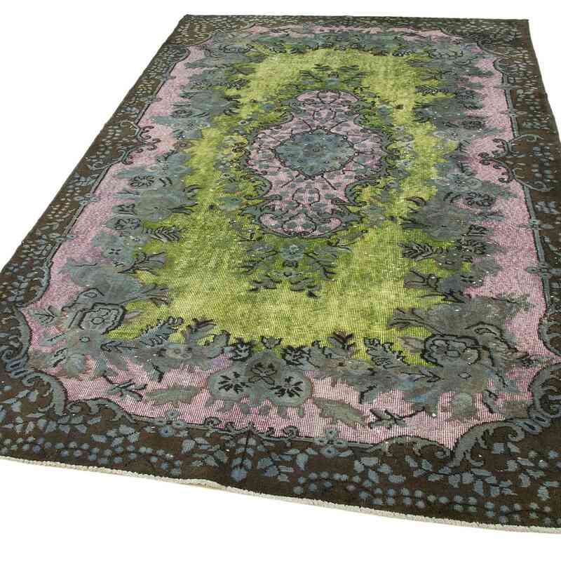 El Oyması Boyalı Halı - 172 cm x 268 cm - K0051586