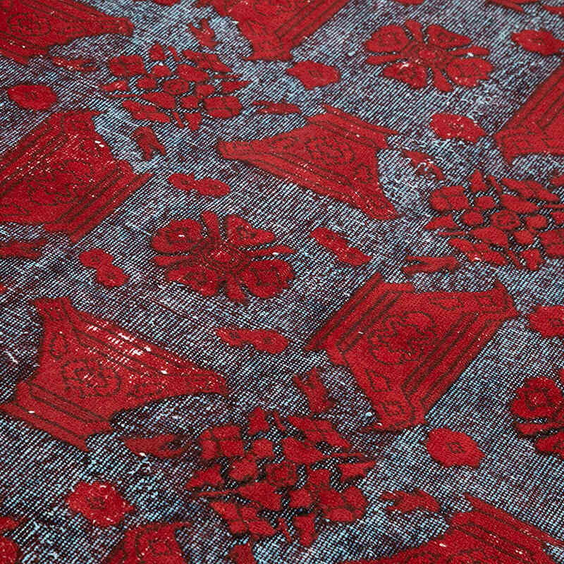 El Oyması Boyalı Halı - 173 cm x 296 cm - K0051587